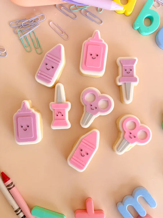 Stationary minis (4) debossers and cutters