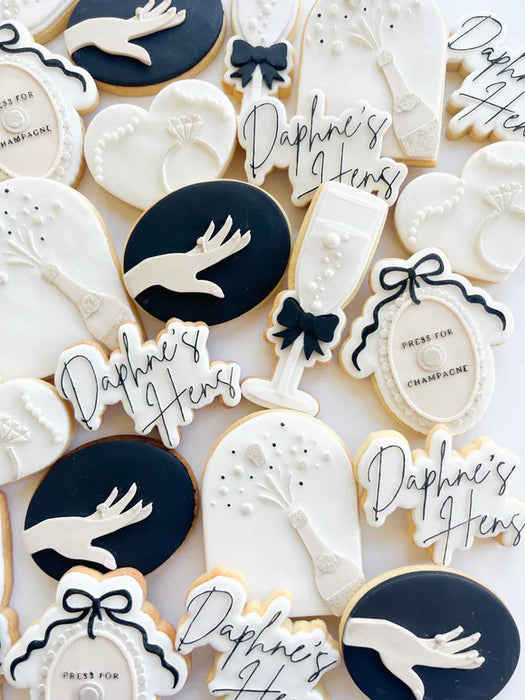 Champagne Bottle on Arch Debosser And Cutter