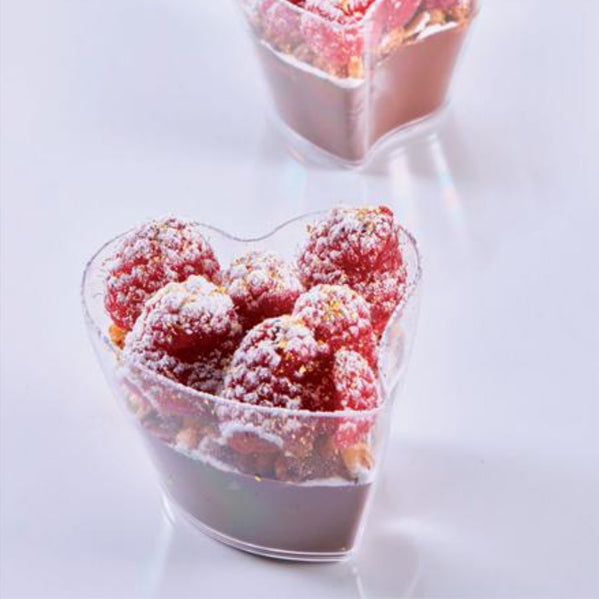 HEART 100ml Dessert Cup
