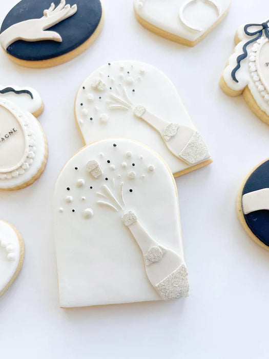 Champagne Bottle on Arch Debosser And Cutter