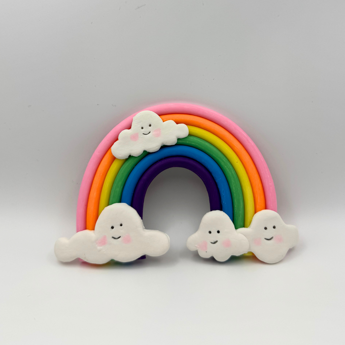 Rainbow Cake Topper 1pc