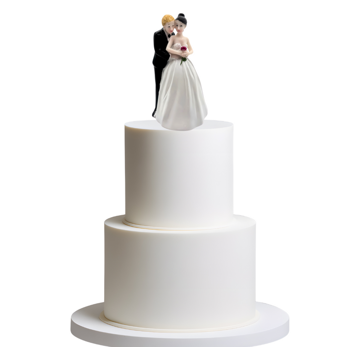Bride And Groom Cake Topper