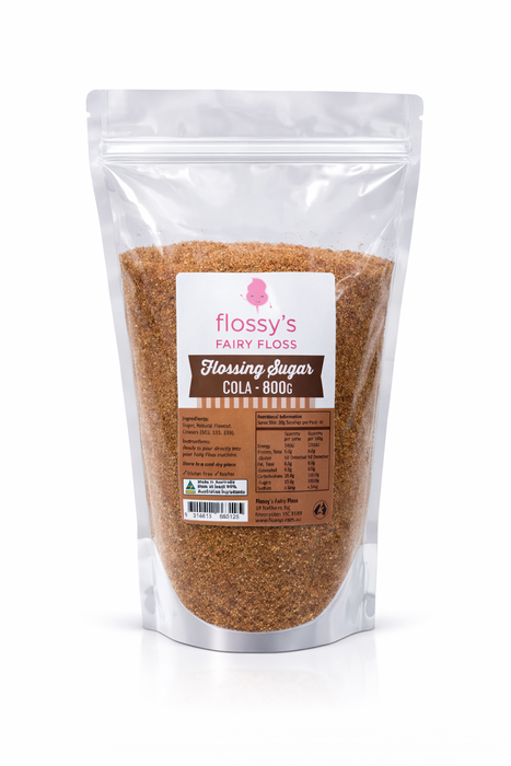 Fairy Floss Sugar 800g - Cola