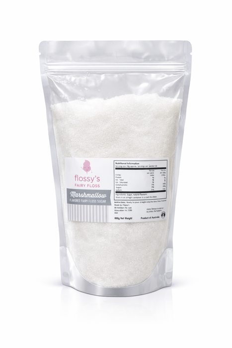 Fairy Floss Sugar 800g - Marshmallow