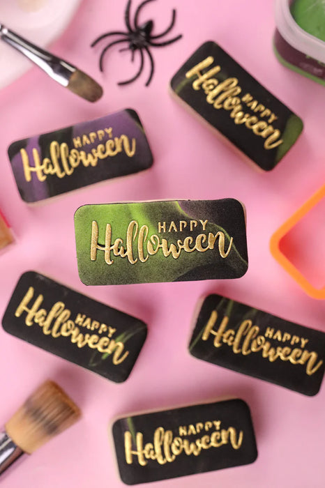 Happy Halloween Mini Stencil & Cutter