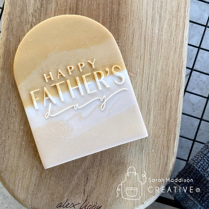 Happy Father's Day Debosser (Sarah Maddison Creative)