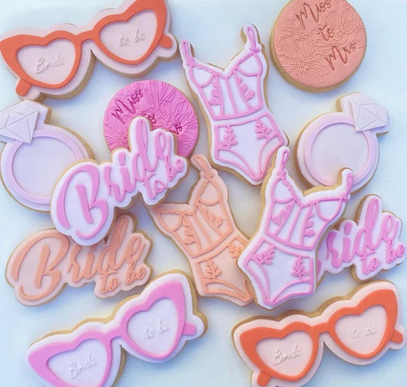 Heart Glasses Debosser And Cutter