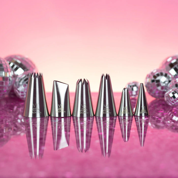 Cake Me Crazy Vintage Piping Tip Set