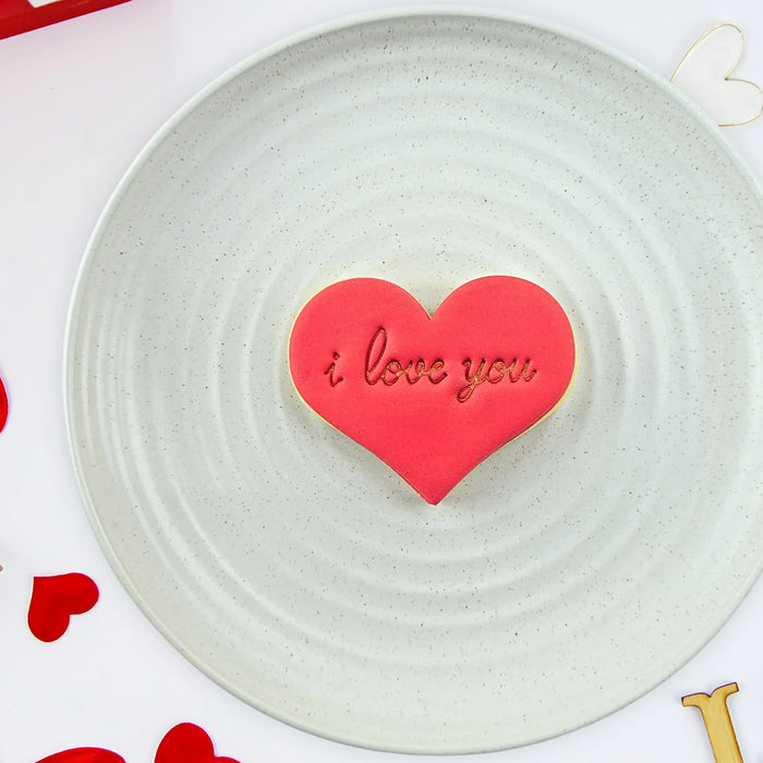 I Love You Embosser 60mm