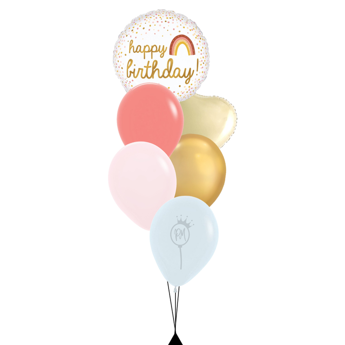 Boho Birthday Foil Balloon