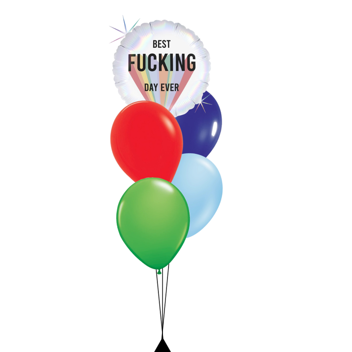18inch Foil Balloon -  Best F#1@ing Day Ever