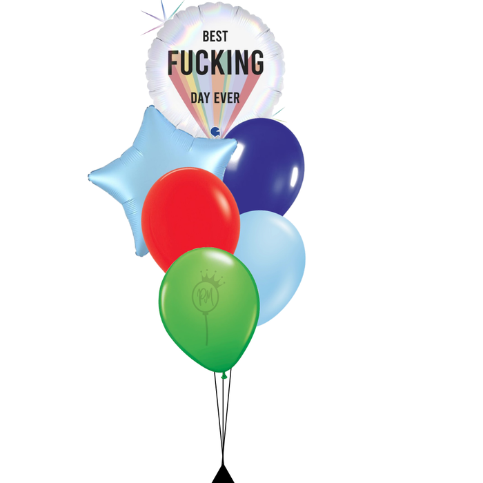 18inch Foil Balloon -  Best F#1@ing Day Ever