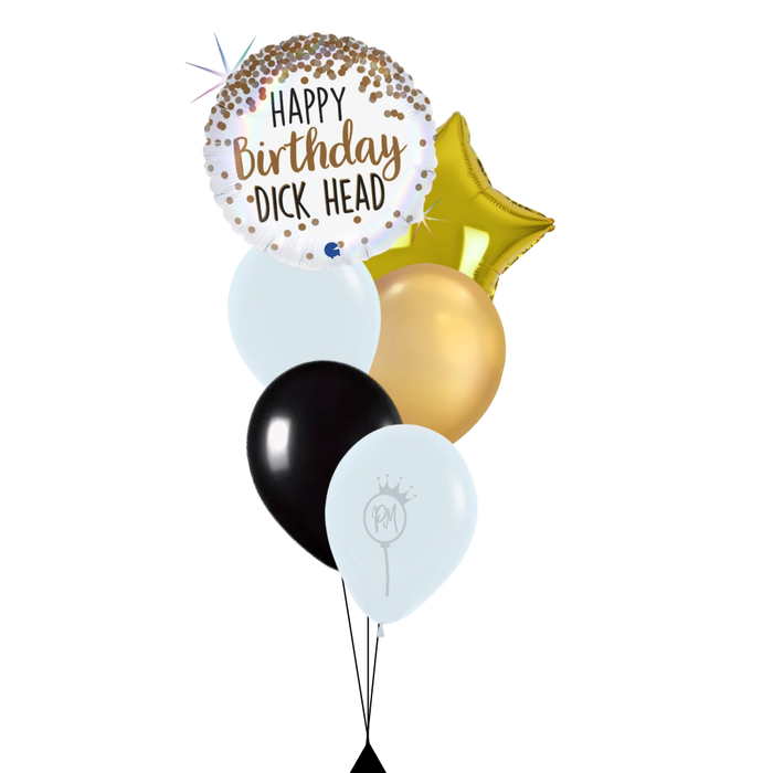 18inch Foil Balloon -  Happy Birthday D!#k Head