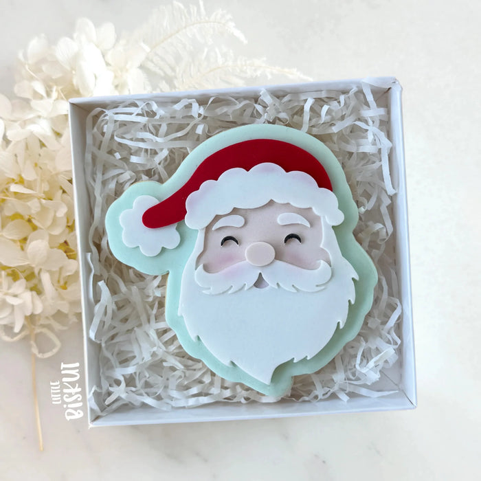 Santa Cutter & Debosser Set (Little Biskut)