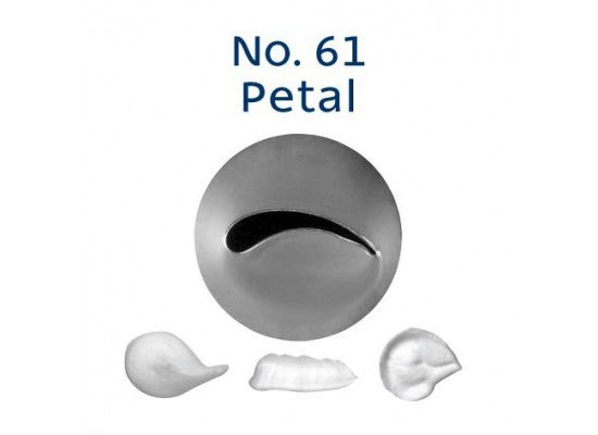 No. 61 Petal Standard Piping Tip