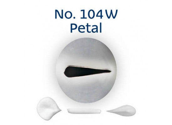 No. 104W Petal Piping Tip