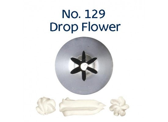 No. 129 Drop Flower Piping Tip
