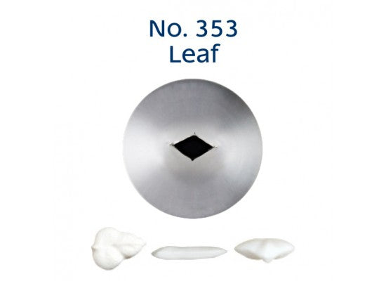 No. 353 Leaf Medium Piping Tip