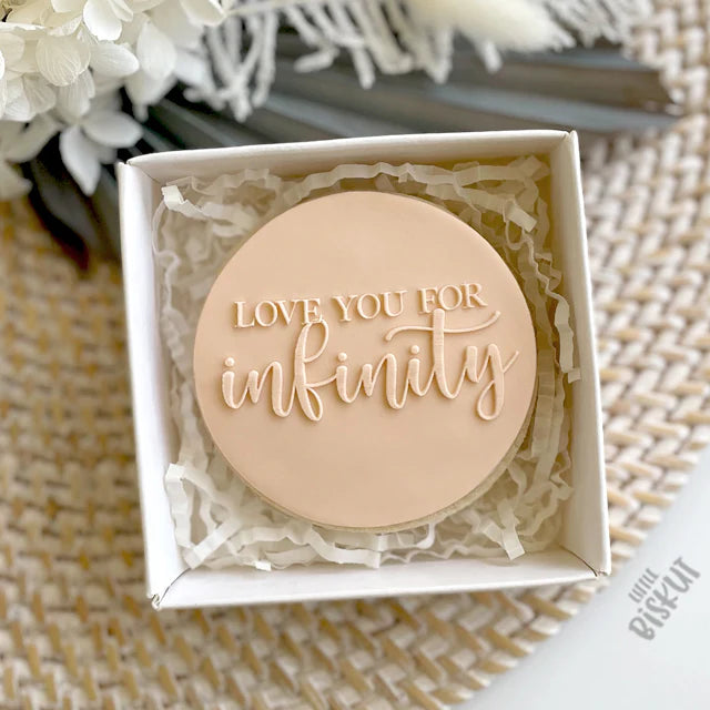 Love You For Infinity Debosser (Little Biskut Level Up!)