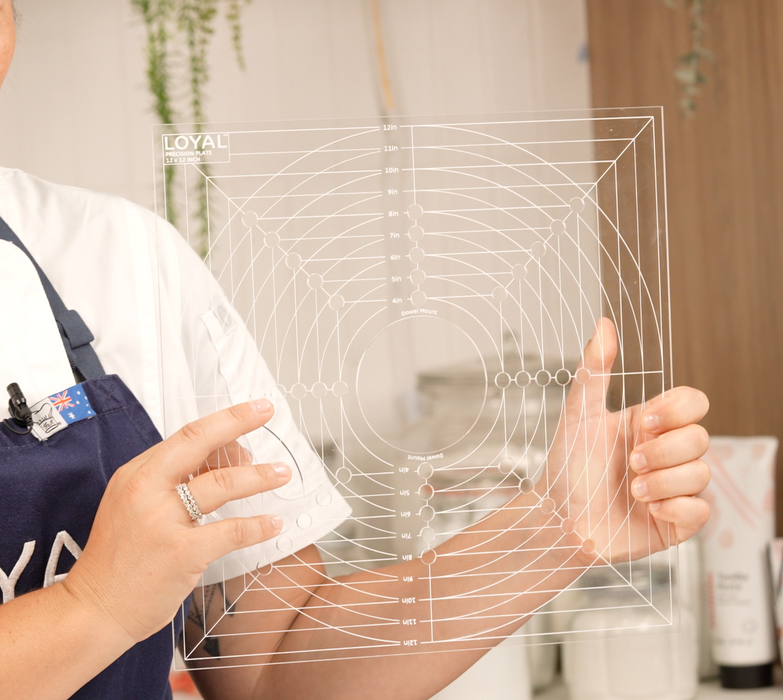 Precision Plate 12X12" Loyal