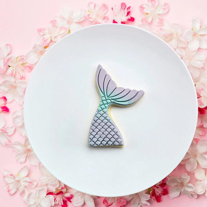 Mermaid Tail Cutter & Embosser Set