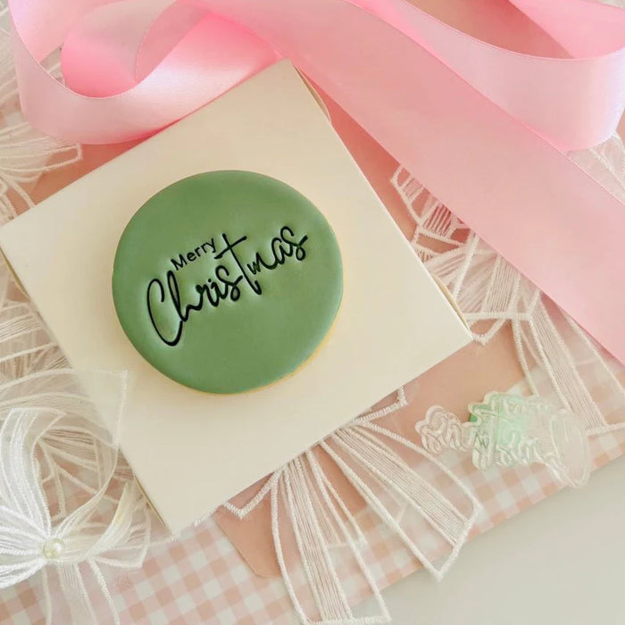 Merry Christmas Text Stamp (SweetP)