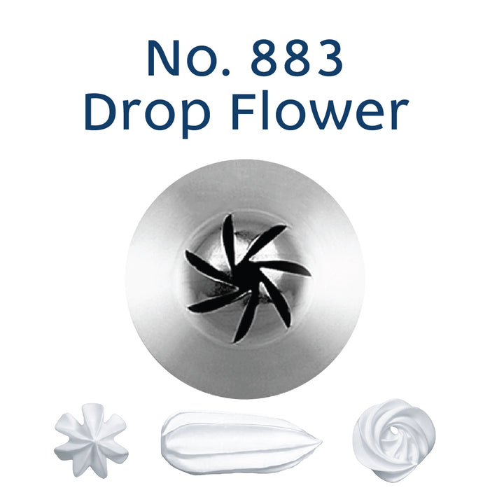 No. 883 Drop Flower Piping Tip