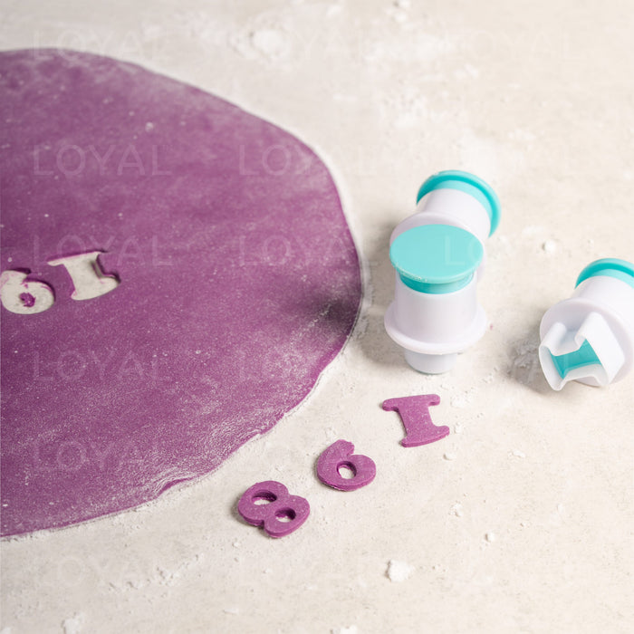 Mini Number Plunger Cutter (10pcs)