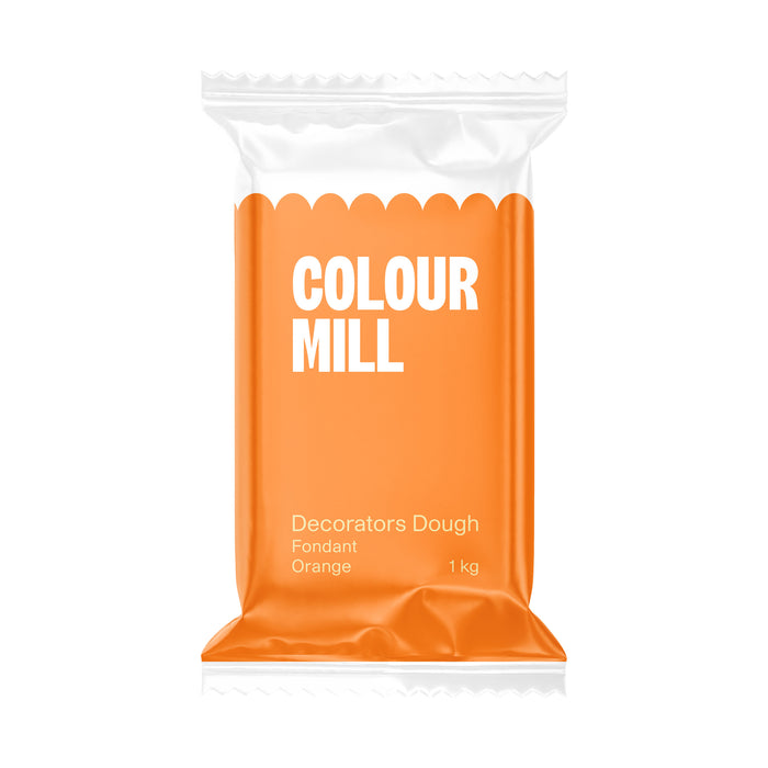 Colour Mill Decorators Dough - Orange 1kg