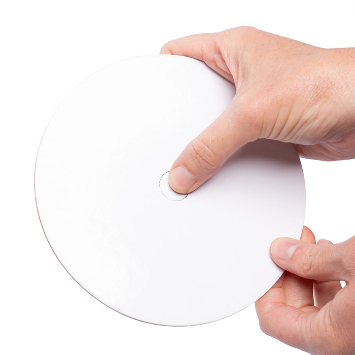 Perforated Hole Round Cake Board Silver (4inch-10inch)