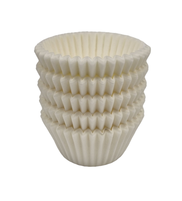 #360 Mini Baking Cups 100pk - White