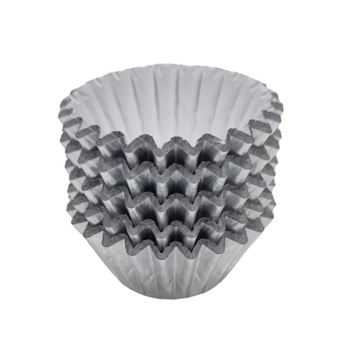 #360 Mini Baking Cups 100pk - Silver Foil