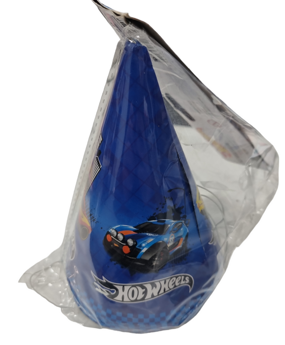 Hot Wheels Party Hat 8pk