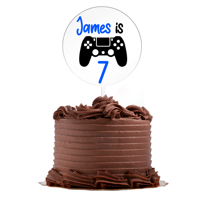 Personalised Cake Topper - Playstation Controller *Pre Order*