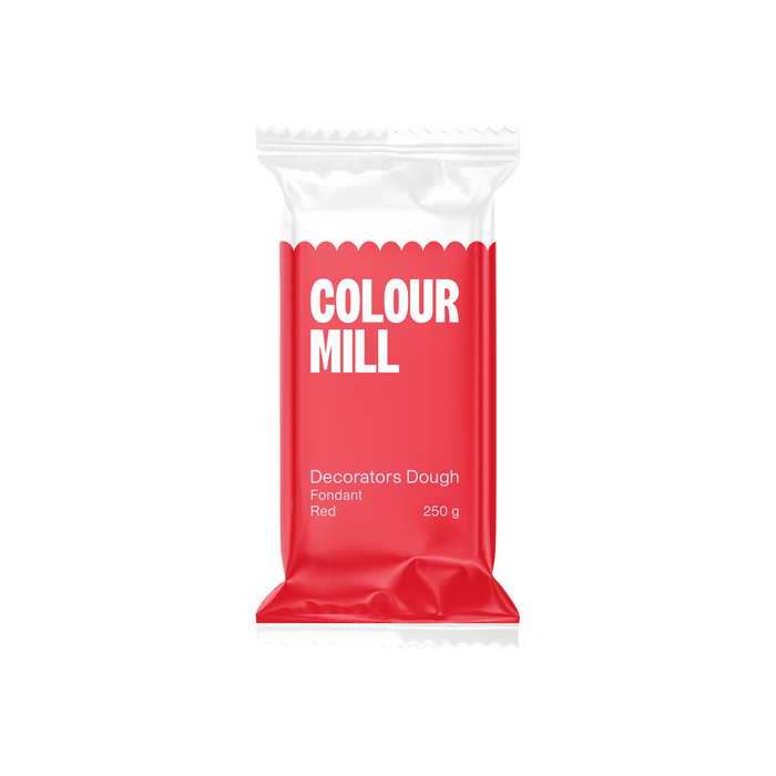 Colour Mill Decorators Dough - Red 250g