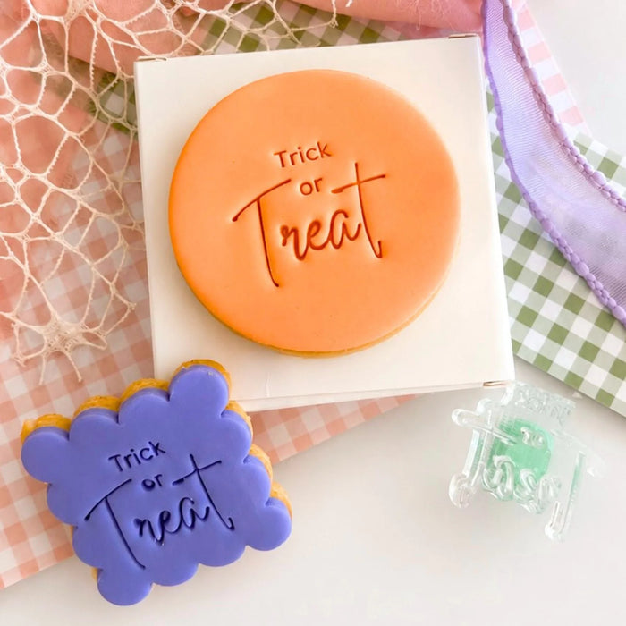 Trick or Treat Text Stamp (SweetP)