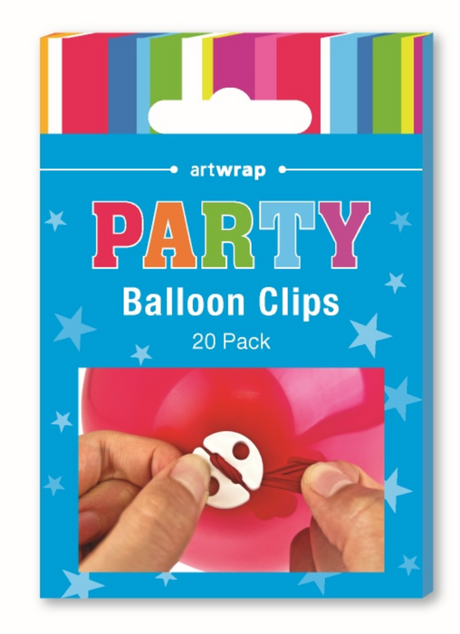 Balloon Clips White 20pk
