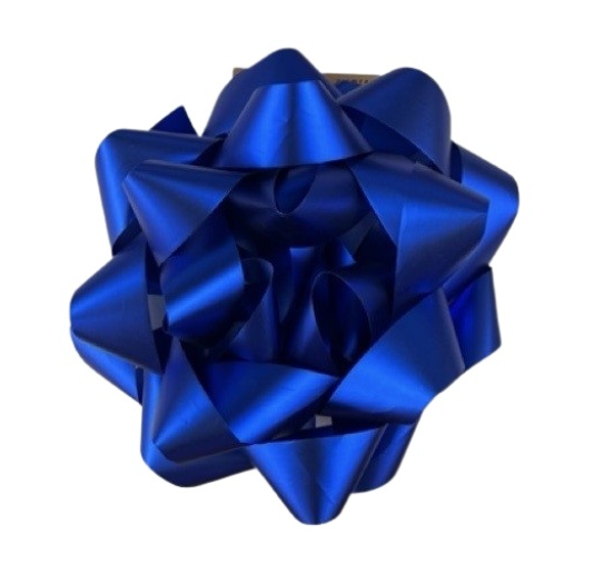 Jumbo Big Gift Bow Blue