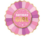 Paper Birthday Badge - Girl