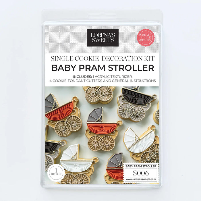 Lorena's Sweets - Baby Pram Stroller Single Cookie Kit