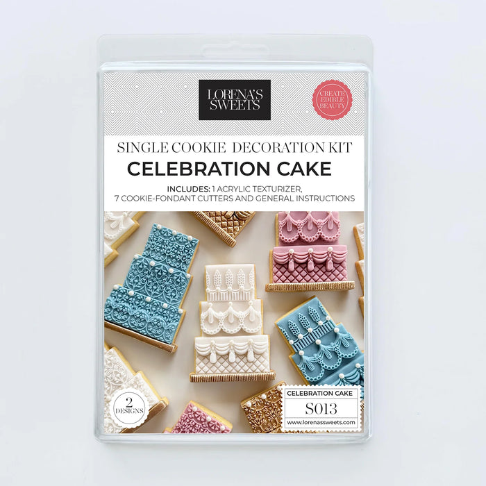 Lorena's Sweets - Celebration Cake Single Cookie Kit