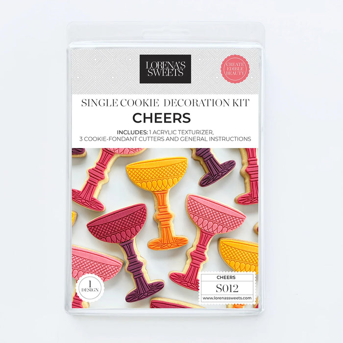 Lorena's Sweets - Cheers Single Cookie Kit