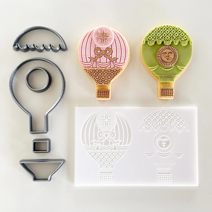 Lorena's Sweets - Hot Air Balloons Single Cookie Kit