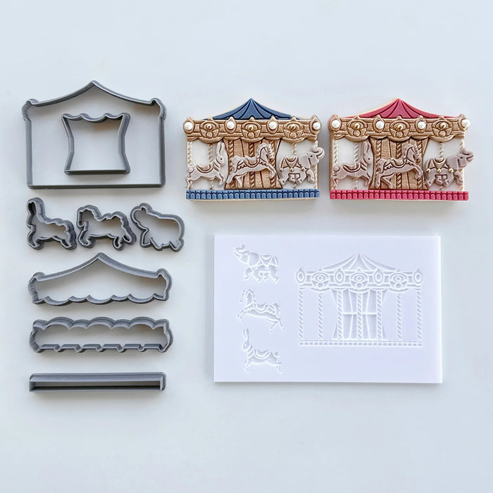 Lorena's Sweets - Merry-Go-Round Single Cookie Kit