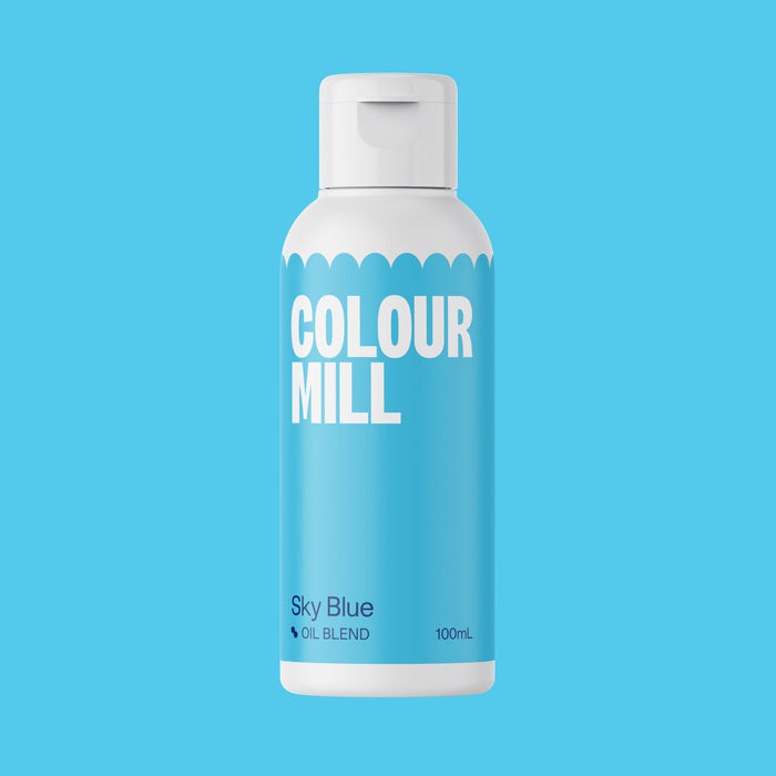 Colour Mill Oil Based Colouring 100ml Sky Blue