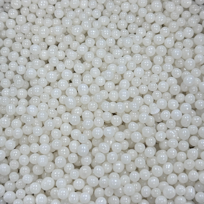 White Luxe Pearls Sprinkles 100g - Sweet Celebrate