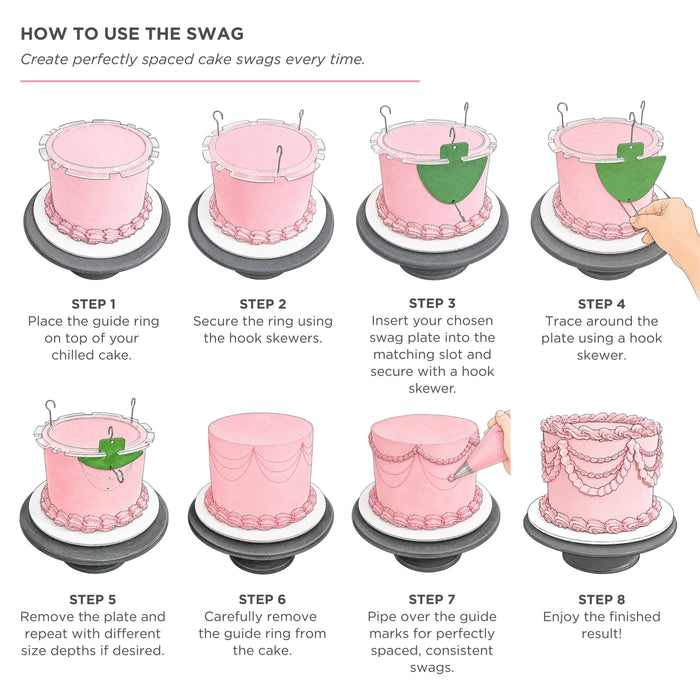 Get Your Swag On - Cake Swag Templates (SweetP)