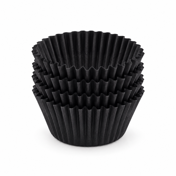#360 Mini Baking Cups 100pk - Black