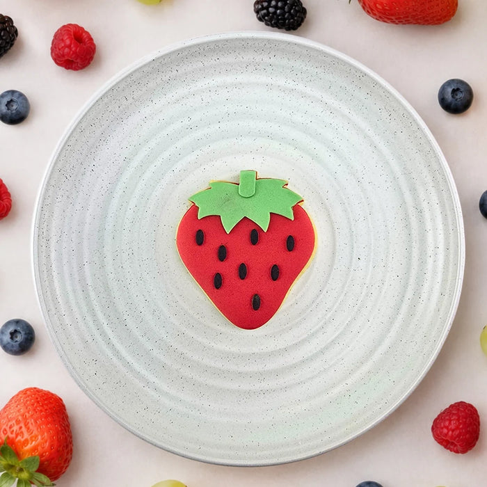 Strawberry Cutter & Debosser Set Small