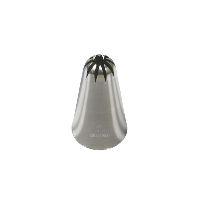 Colour Mill Piping Tip 2C Drop Flower Medium